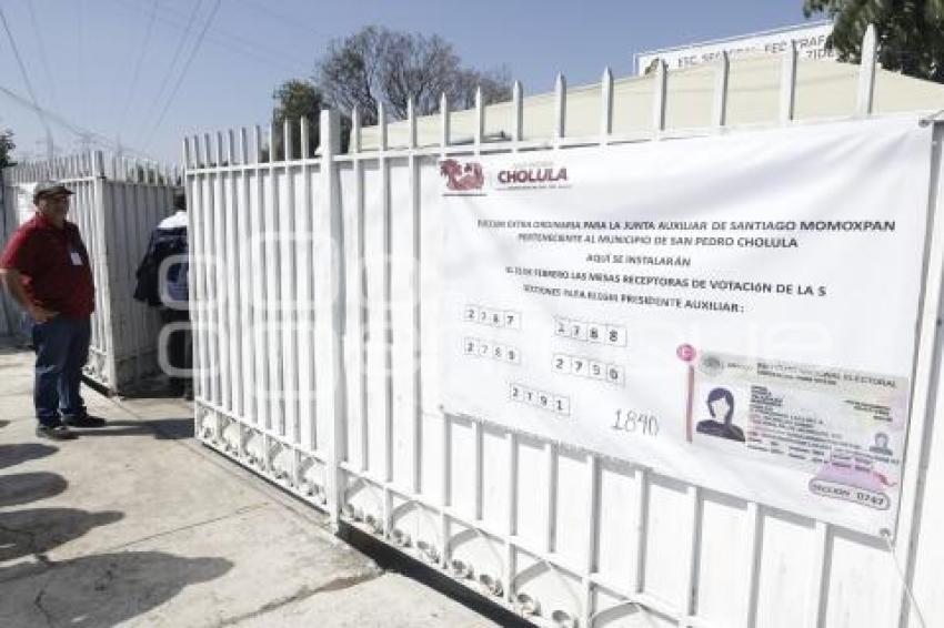 ELECCIÓN EXTRAORDINARIA . MOMOXPAN