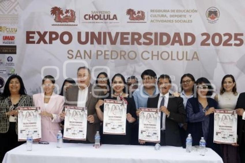 SAN PEDRO CHOLULA . EXPO UNIVERSIDAD 2025