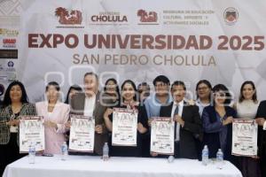 SAN PEDRO CHOLULA . EXPO UNIVERSIDAD 2025