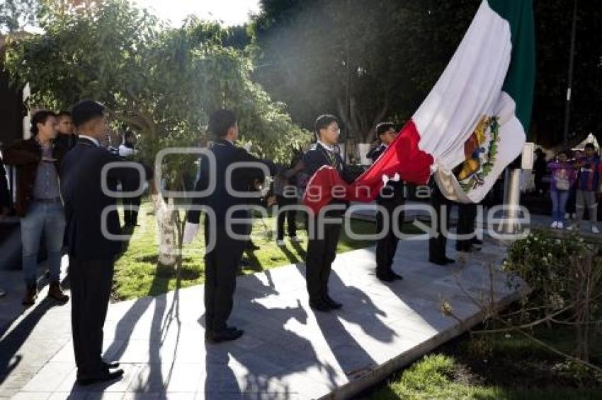 SAN ANDRÉS CHOLULA . DÍA DE LA BANDERA