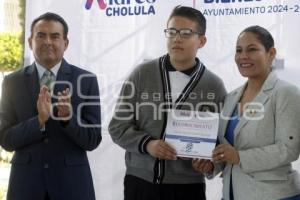 SAN ANDRÉS CHOLULA . UN DÍA CON LA PRESIDENTA