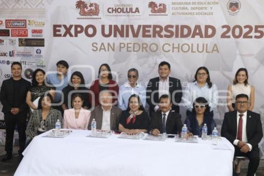 SAN PEDRO CHOLULA . EXPO UNIVERSIDAD 2025