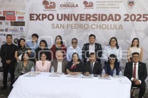 SAN PEDRO CHOLULA . EXPO UNIVERSIDAD 2025