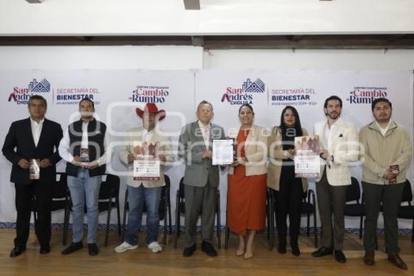 SAN ANDRÉS CHOLULA . CONVENIO MIGRANTES