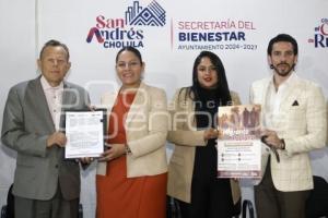 SAN ANDRÉS CHOLULA . CONVENIO MIGRANTES