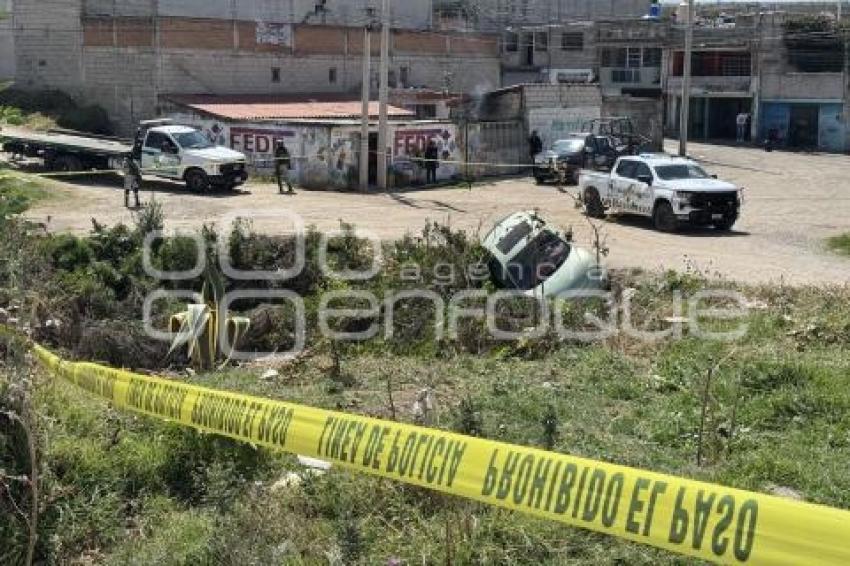 AUTO BALEADO . COLONIA MEXICO 83