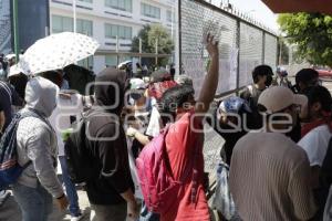 BUAP . MANIFESTACIÓN