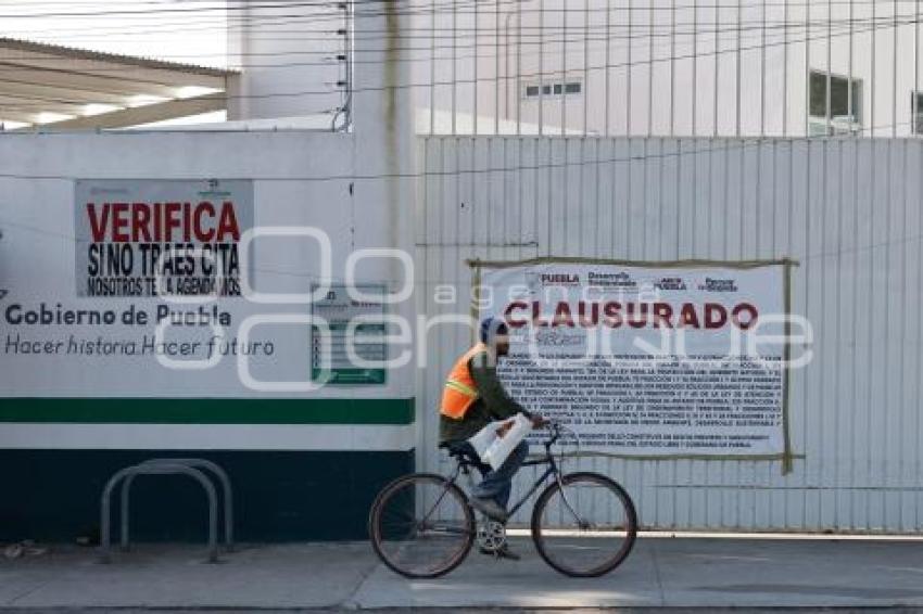 VERIFICENTRO CLAUSURADO