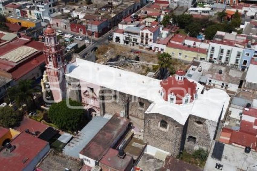ATLIXCO . CÚPULA TEMPLO DE LA MERCED