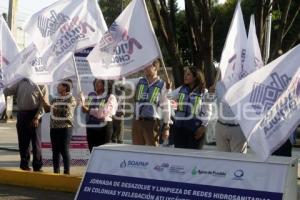 SAN ANDRÉS CHOLULA . JORNADA DE DESAZOLVE