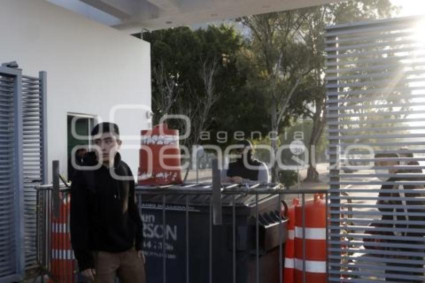 BUAP . MANIFESTACIÓN