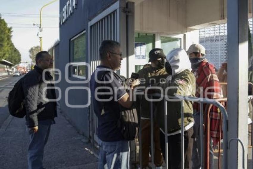 BUAP . MANIFESTACIÓN