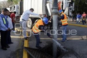 SAN ANDRÉS CHOLULA . JORNADA DE DESAZOLVE