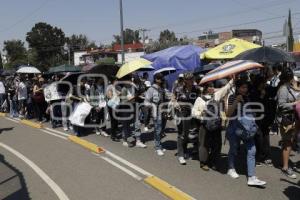 BUAP . MANIFESTACIÓN