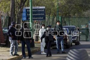BUAP . MANIFESTACIÓN