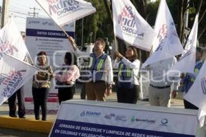 SAN ANDRÉS CHOLULA . JORNADA DE DESAZOLVE