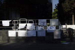 BUAP . MANIFESTACIÓN