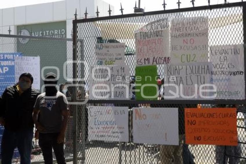 BUAP . MANIFESTACIÓN