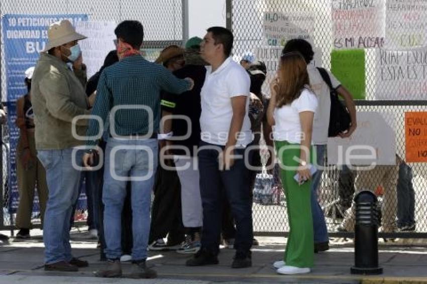 BUAP . MANIFESTACIÓN