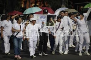 MANIFESTACIÓN . IMSS