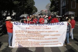 MANIFESTACIÓN . SNTE