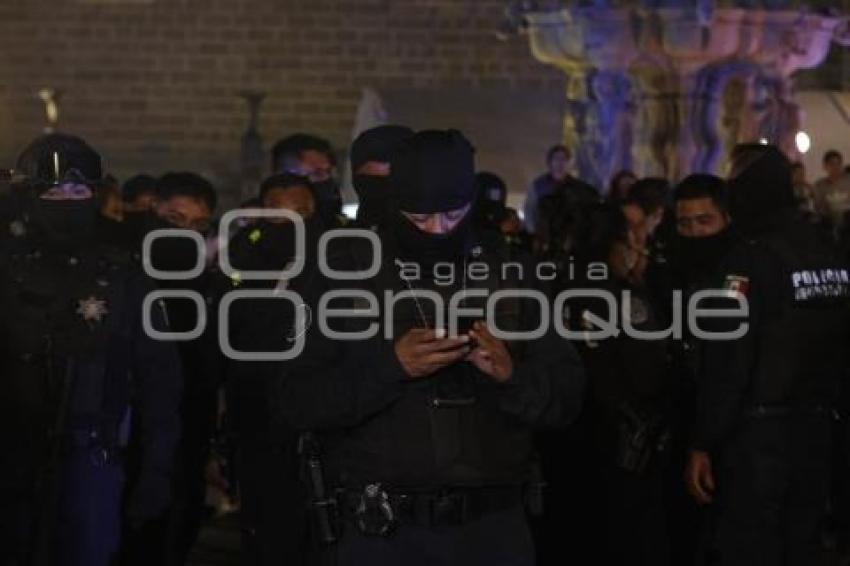 MANIFESTACIÓN POLICIA