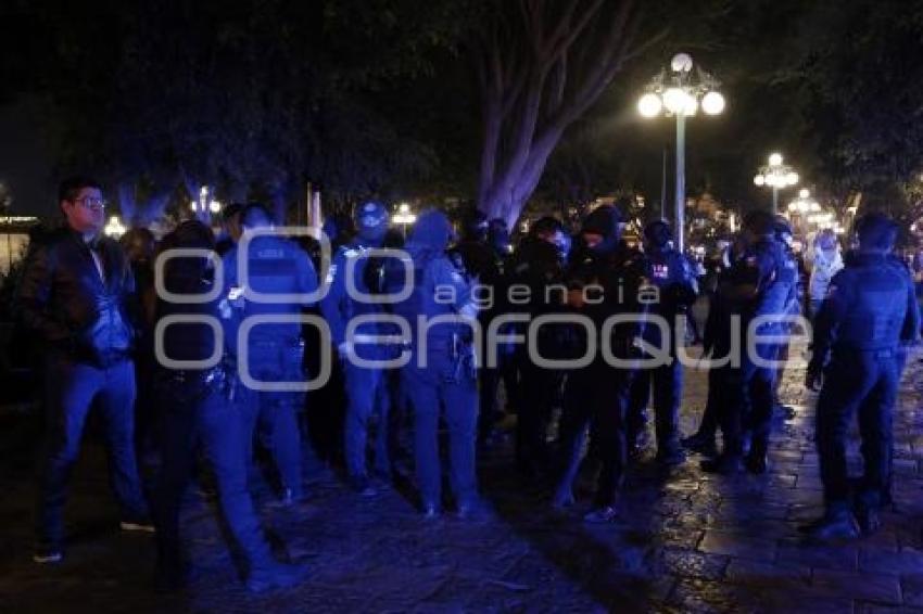 MANIFESTACIÓN POLICIA