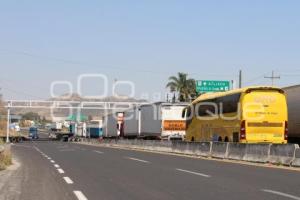 CIERRE CARRETERA FEDERAL ATLIXCO
