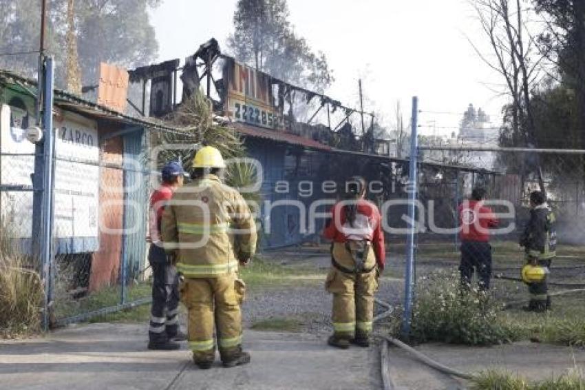 FORJADORES . INCENDIO FABRICA