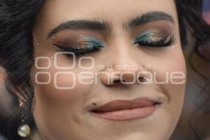 TLAXCALA . MAQUILLAJE CARNAVAL