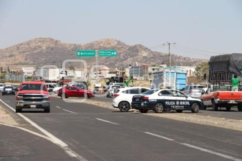 CIERRE CARRETERA FEDERAL ATLIXCO