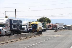 CIERRE CARRETERA FEDERAL ATLIXCO