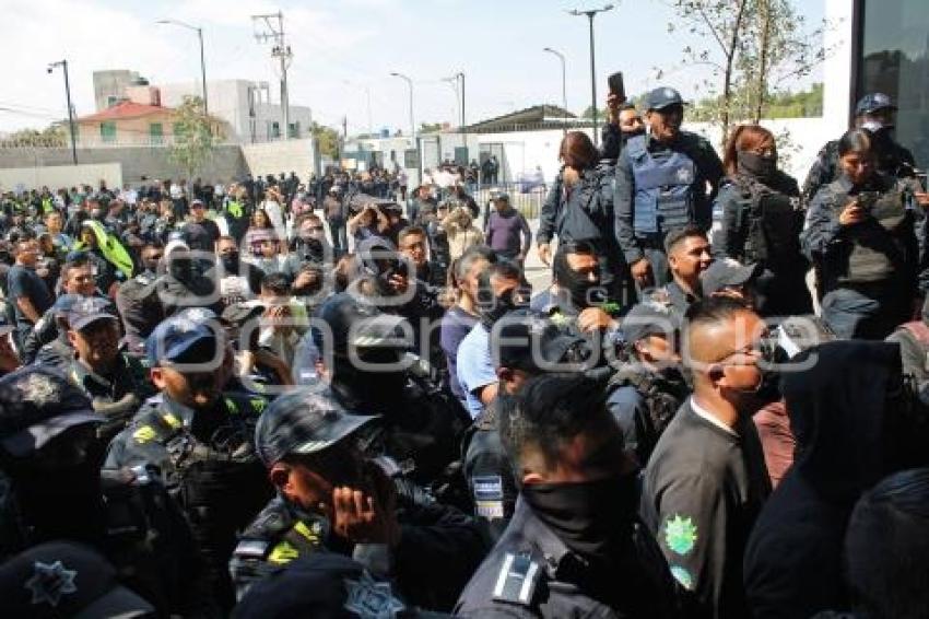 MANIFESTACIÓN POLICÍA