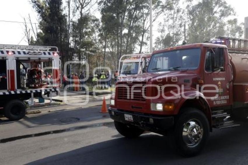 FORJADORES . INCENDIO FABRICA