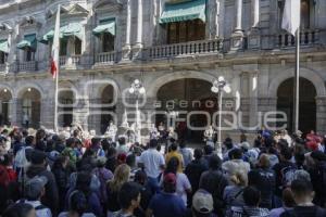 MANIFESTACIÓN . ANTORCHA CAMPESINA
