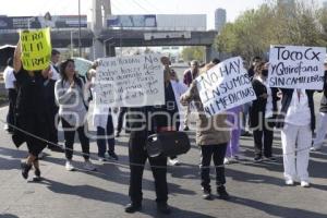 MANIFESTACIÓN . HOSPITAL DE CHOLULA