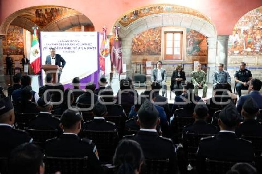 TLAXCALA . DESTRUCCIÓN ARMAMENTO