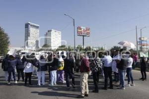 MANIFESTACIÓN . HOSPITAL DE CHOLULA
