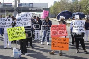 MANIFESTACIÓN . HOSPITAL DE CHOLULA