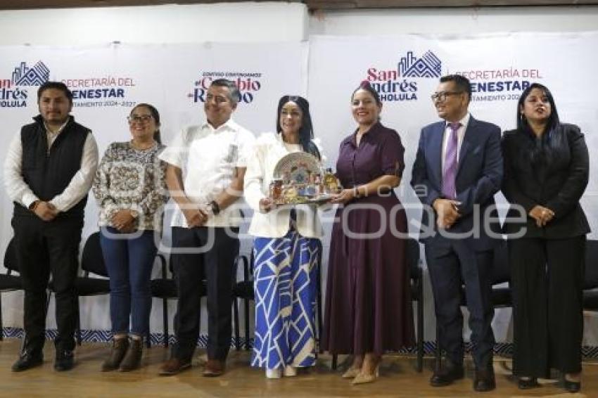 SAN ANDRÉS CHOLULA . CONVENIO DERECHOS HUMANOS