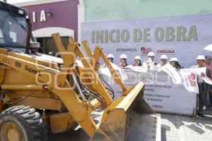 SAN PEDRO CHOLULA . OBRA DE AGUA POTABLE
