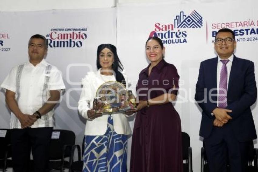 SAN ANDRÉS CHOLULA . CONVENIO DERECHOS HUMANOS