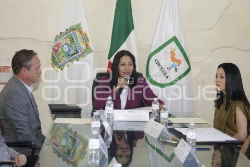 SAN ANDRÉS CHOLULA . CONVENIO CONKRETAR