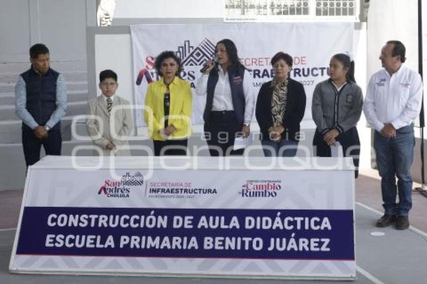 SAN ANDRÉS CHOLULA . AULA DIDÁCTICA