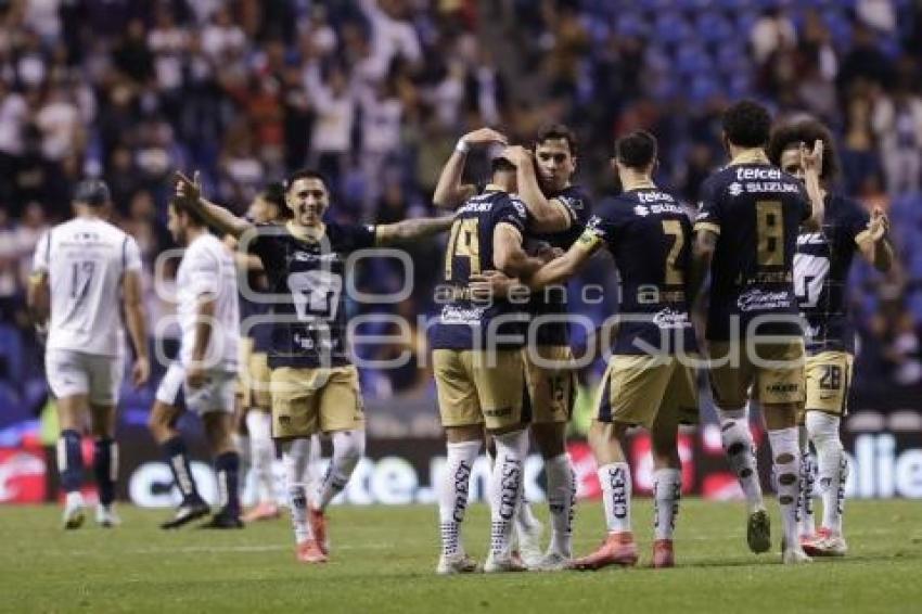 FÚTBOL . CLUB PUEBLA VS PUMAS
