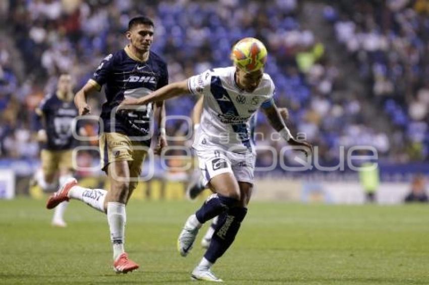 FÚTBOL . CLUB PUEBLA VS PUMAS