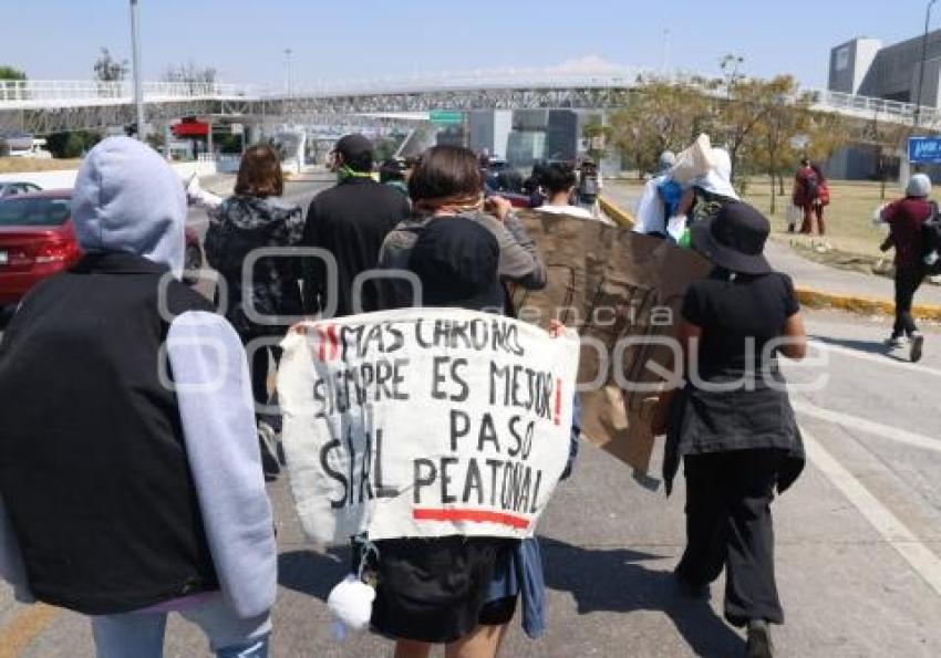 MANIFESTACIÓN PASO PEATONAL