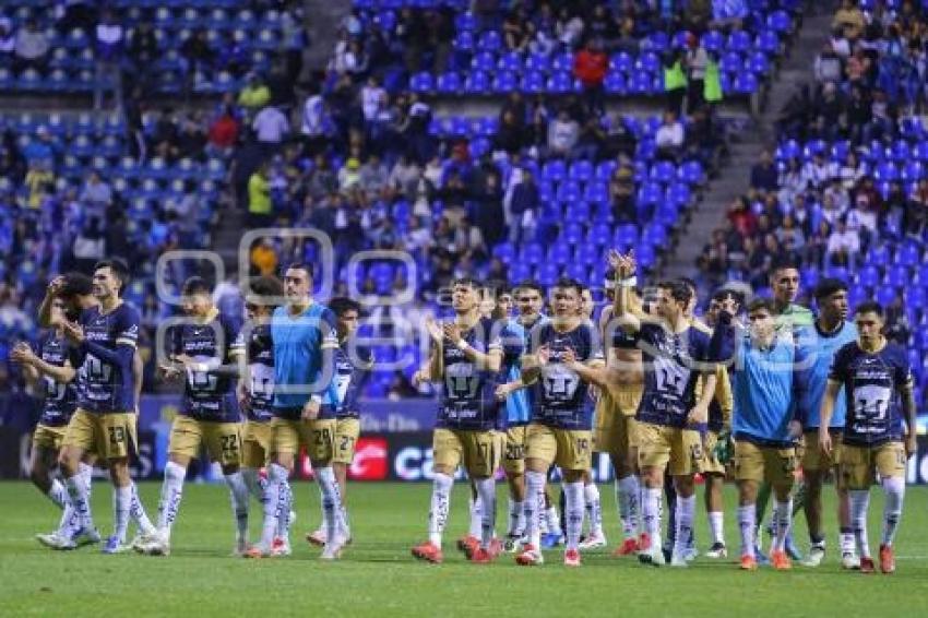 FÚTBOL . CLUB PUEBLA VS PUMAS