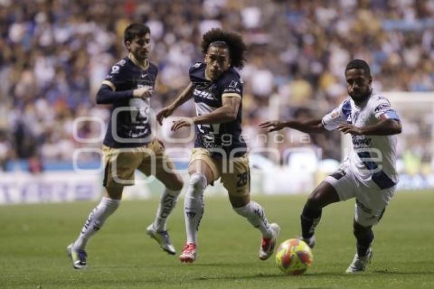 FÚTBOL . CLUB PUEBLA VS PUMAS