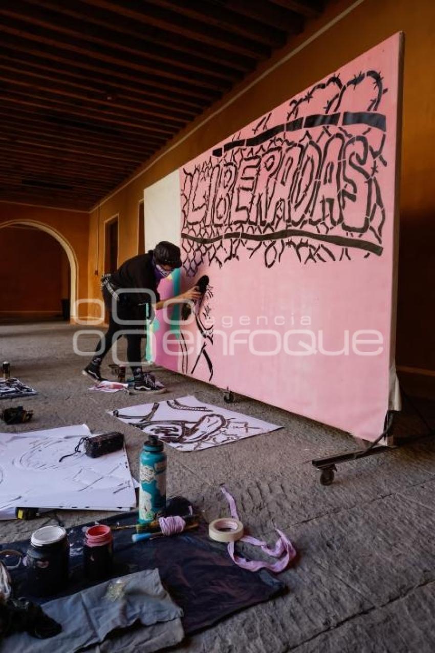 MURAL . LIBERADAS